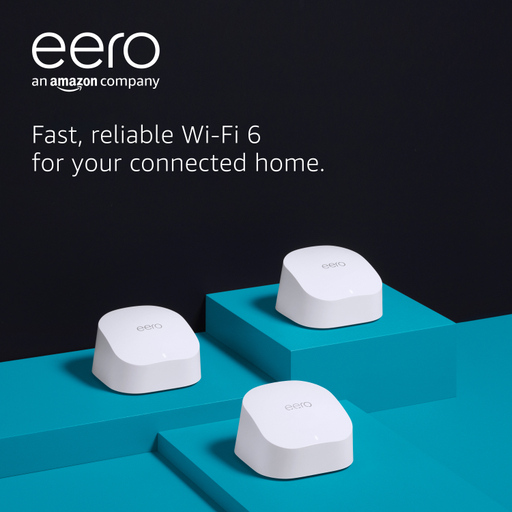 eero 6 mesh wifi system (3-pack)