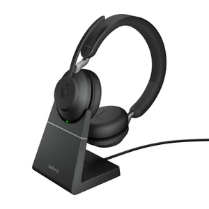 Evolve2 65 USB-C UC Stereo Stand Black