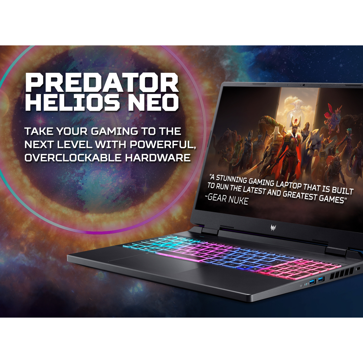 Predator HeliosN16 i7-13700HX 16 GB Wh