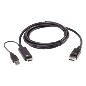 Aten, True 4K 1.8M HDMI to DP Cable