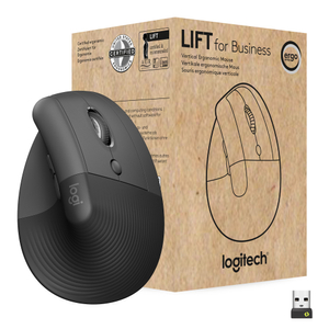 Logitech, Lift For Business - Graphite / Black