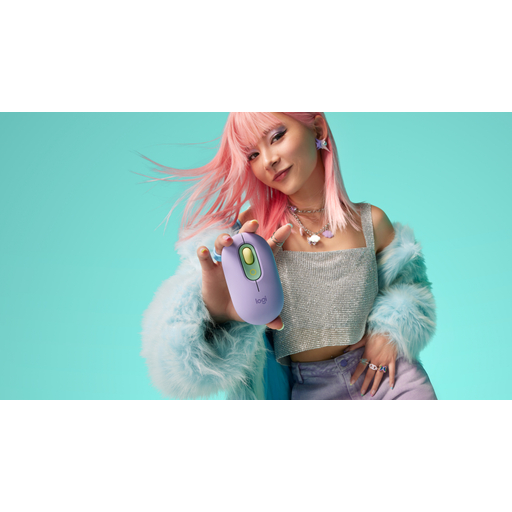 Pop Mouse- Emoji - Daydream Mint