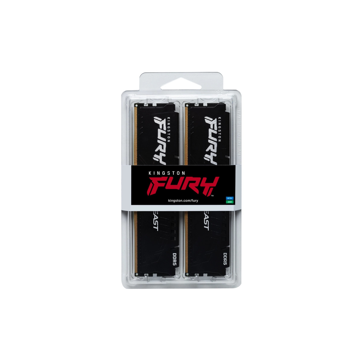 D5 D 4800MHz 32GB 2x16 FURY Beast Black