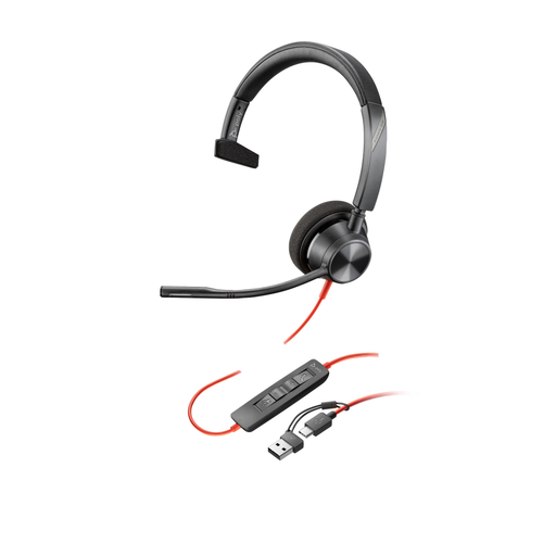 Poly BW 3310 Mono USB-C HS +USB-C/A