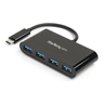 4 Port USB 3.0 Hub USB-C to 4x USB-A