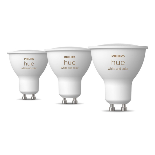Philips HueWCA 4.3W GU10 3P EUR