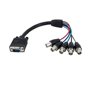 Startech, 1' Coax HD15 VGA-5 BNC Monitor Cable