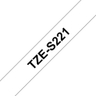 TZES221 9mm Blk On Wt Strong Label Tape