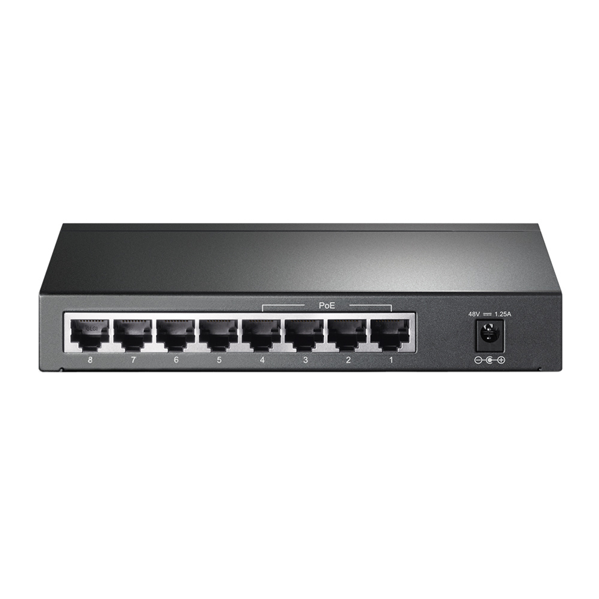 8P Gigabit Poe Switch With 4-Port Poe