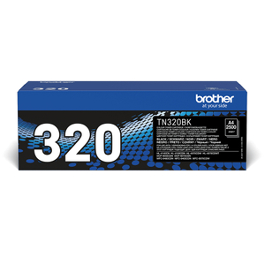 Brother, TN320BK Black 2.5k Pages Toner