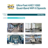 Ceiling Mount Quad-Band Wi-Fi 6E AP