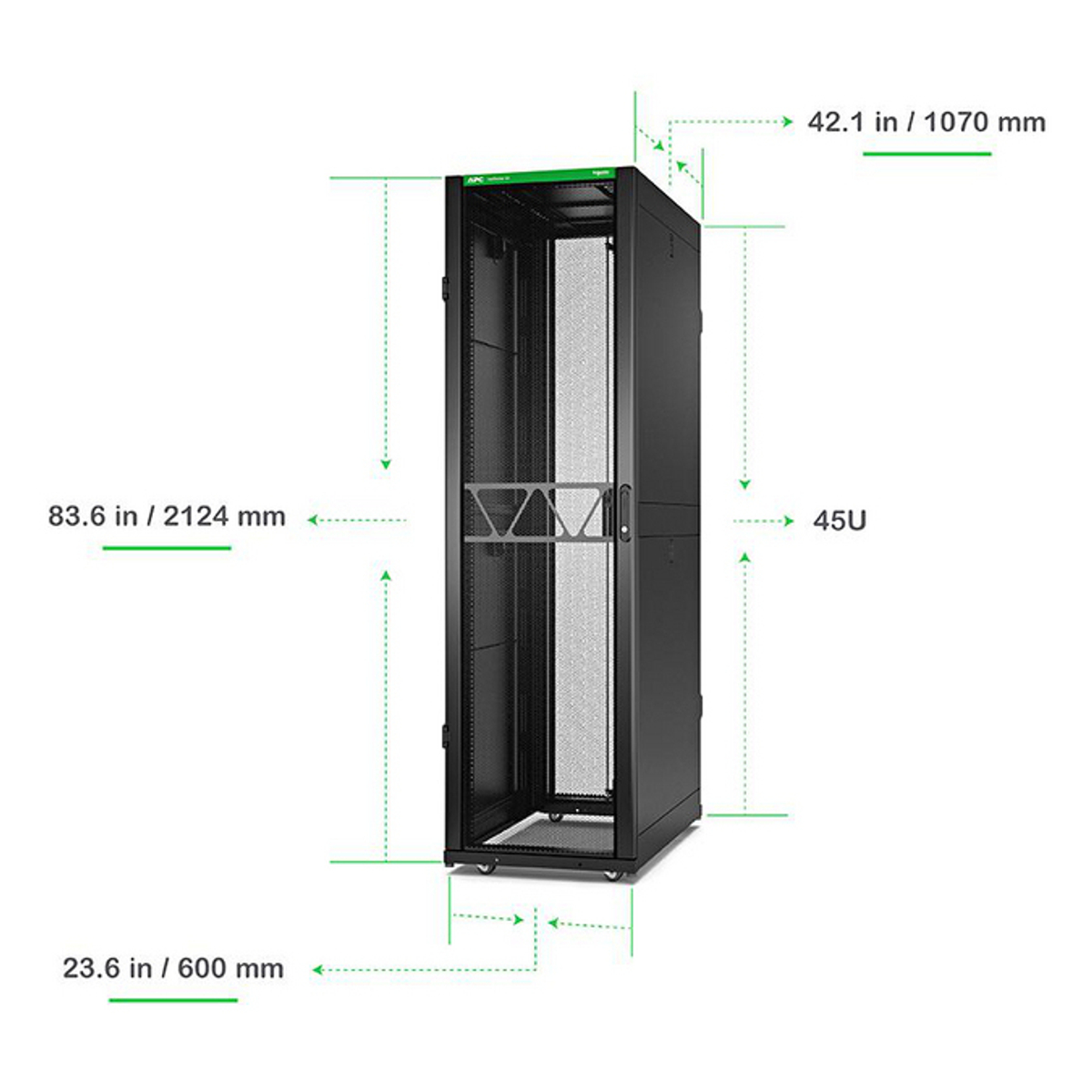 NetShelter SX Gen 2 45U Rack 600x1070