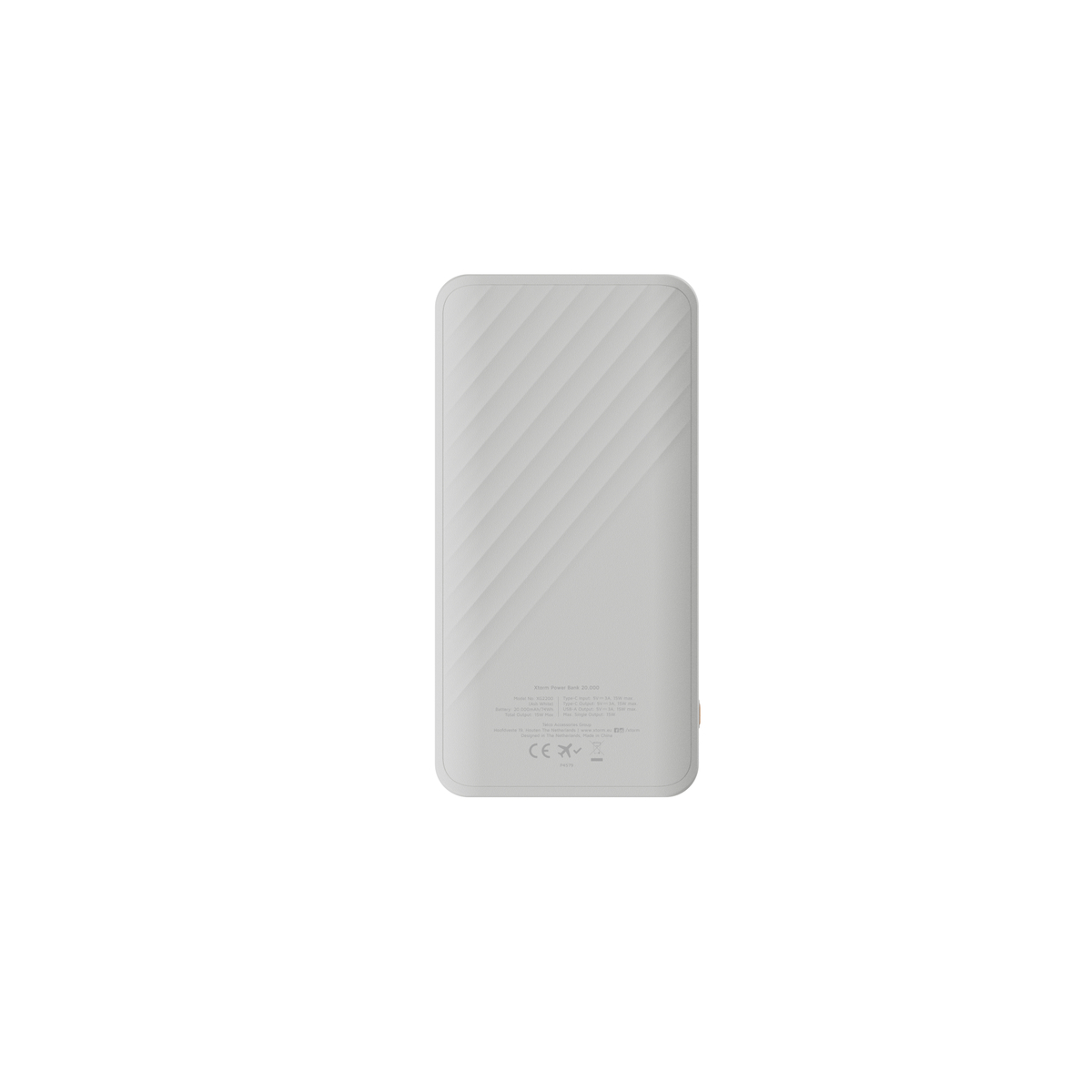 Xtorm 15W Go2 Powerbank 20.000 - White