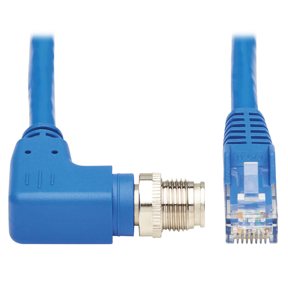 M12 X-Code Cat6 1G UTP CMR-LP Blue 5 m