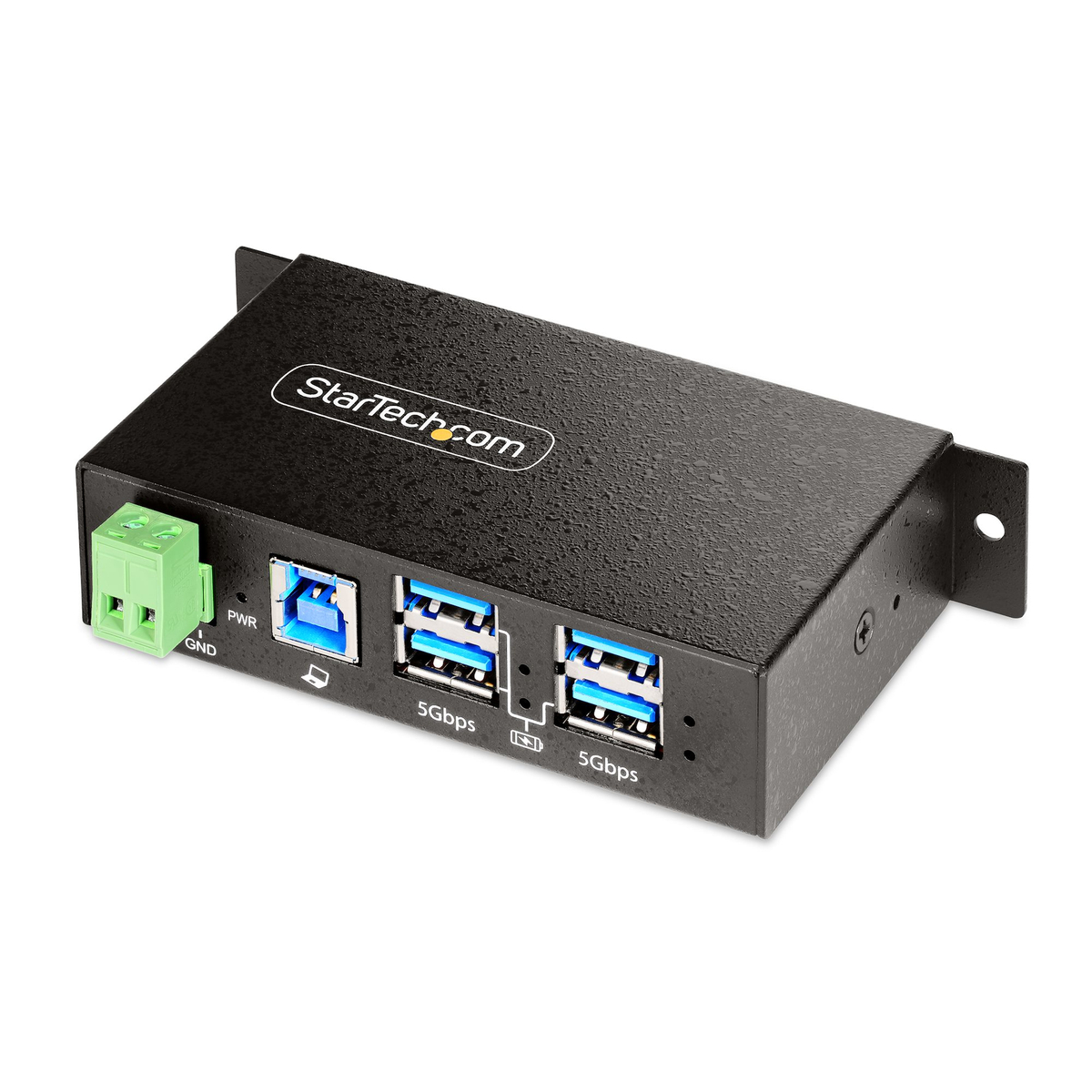 4-Port Managed Industrial USB Hub 5Gbps