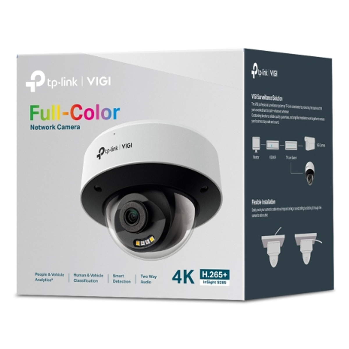VIGI 8MP Full-Color Dome Network Camera