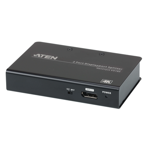 VS192 2-Port 4K DisplayPort Splitter MST