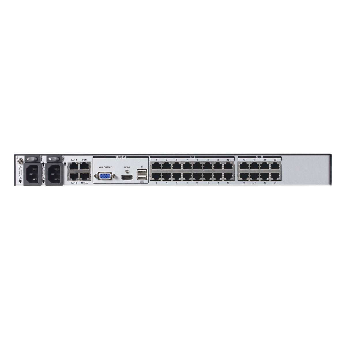1L/2-Remote 24P C5 KVM over IP SW.