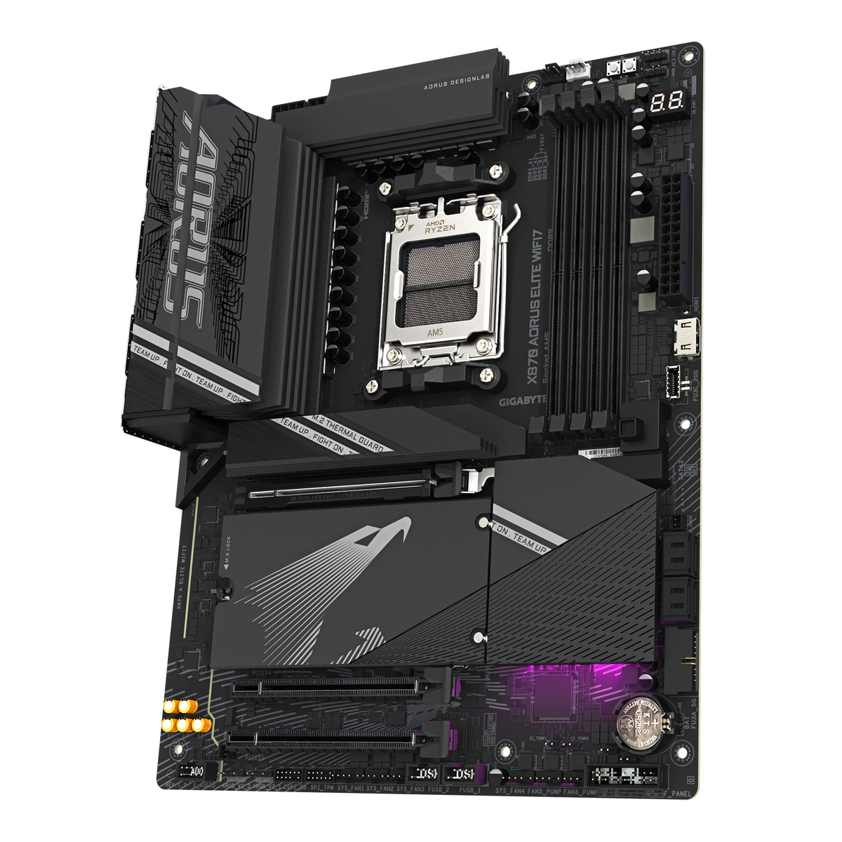 MB AMD AM5 X870 Aorus Elite WIFI7 D5 ATX