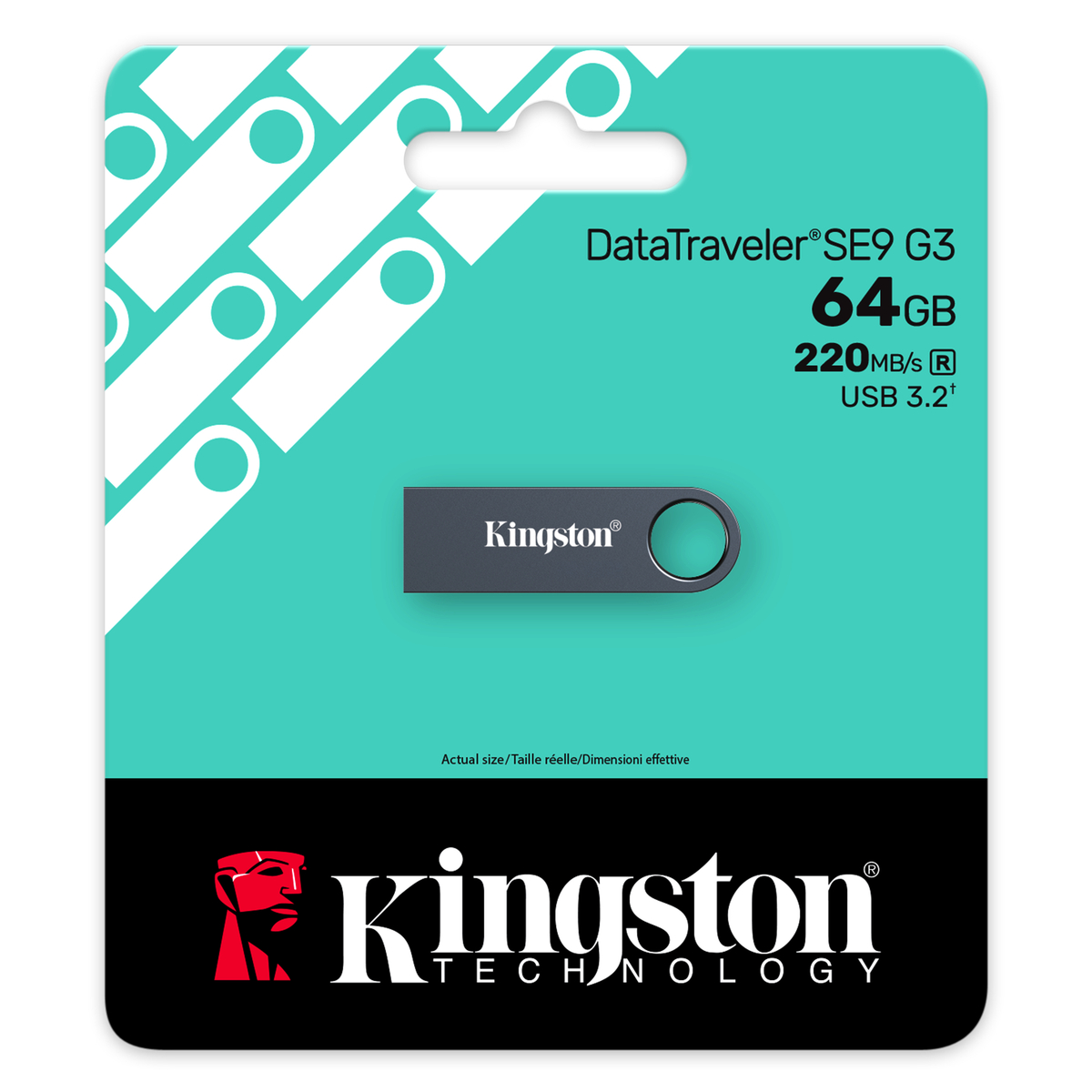 FD 64GB DataTraveler USB 3.0 Blk