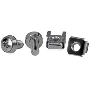 Startech, 50 Pkg M6 Mounting Screws and Cage Nuts