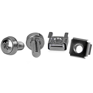 Startech, 50 Pkg M6 Mounting Screws and Cage Nuts