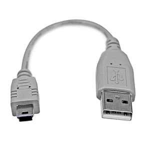 Startech, 6in Mini USB 2.0 Cable - A to Mini B