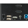 2-Pt Triple Video DisplayPort KVM Switch