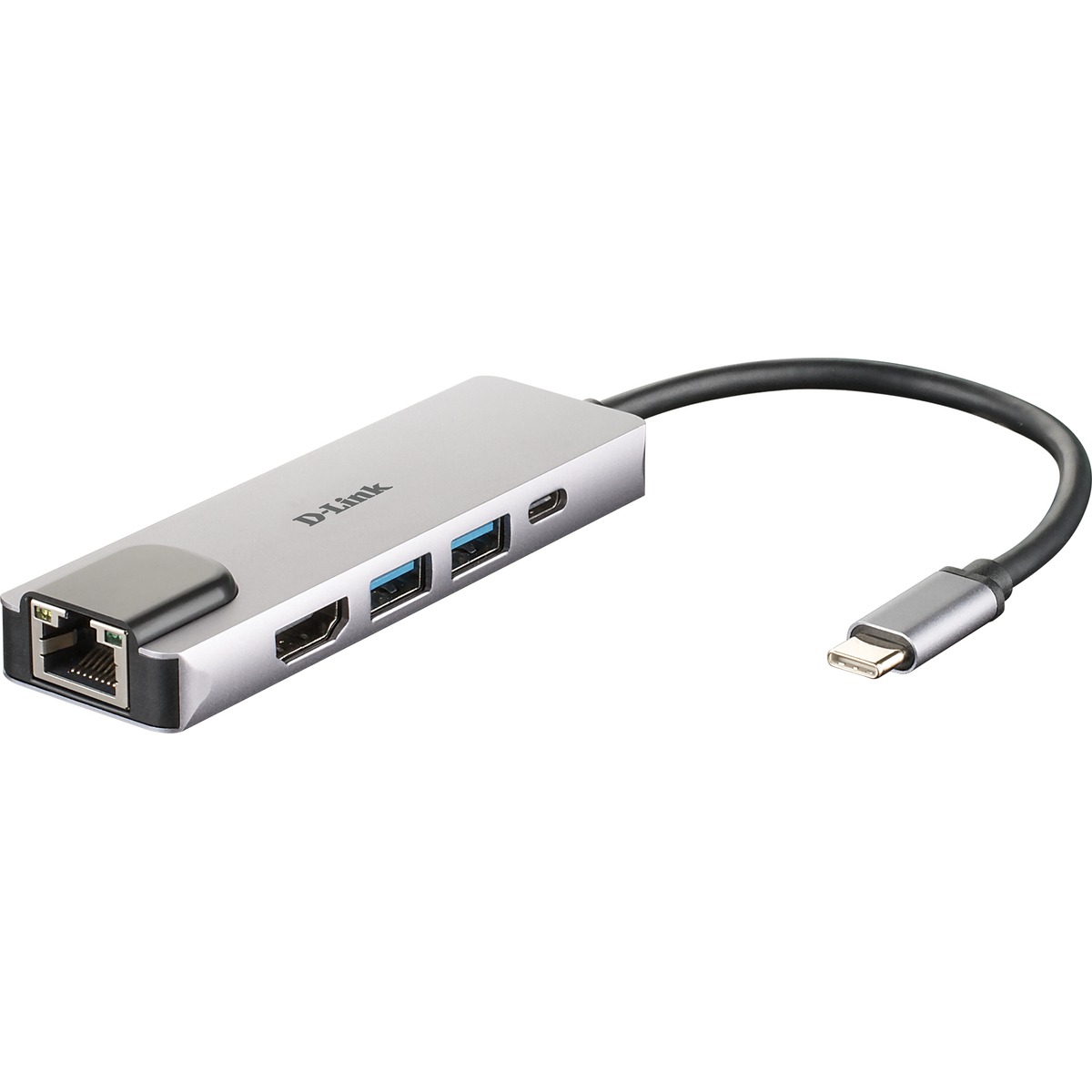 5-in-1 USB-C Hub - HDMI/ Ethernet/ Power
