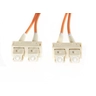 10m SC-SC OM1 Multimode Fibre Optic Dupl