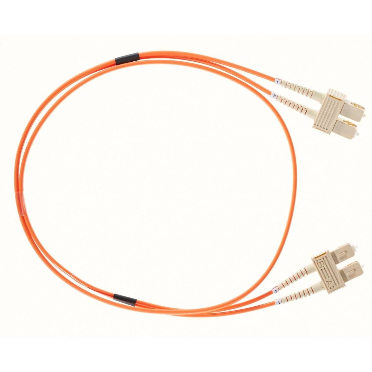 5m SC-SC OM1 Multimode Fibre Optic Duple