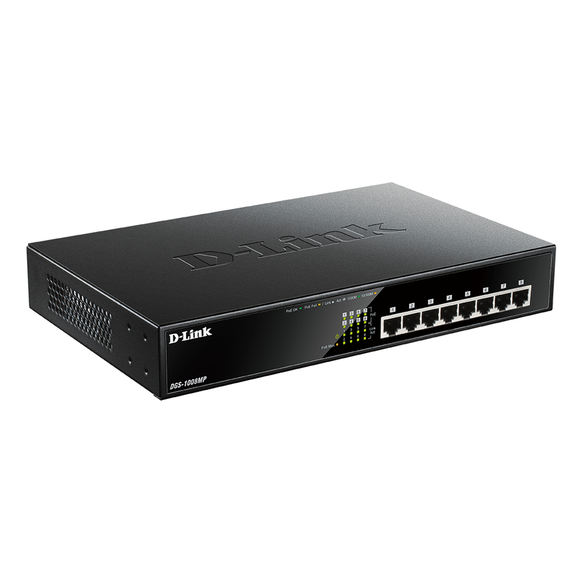 8-Port Desktop Gigabit Poe+ Switch