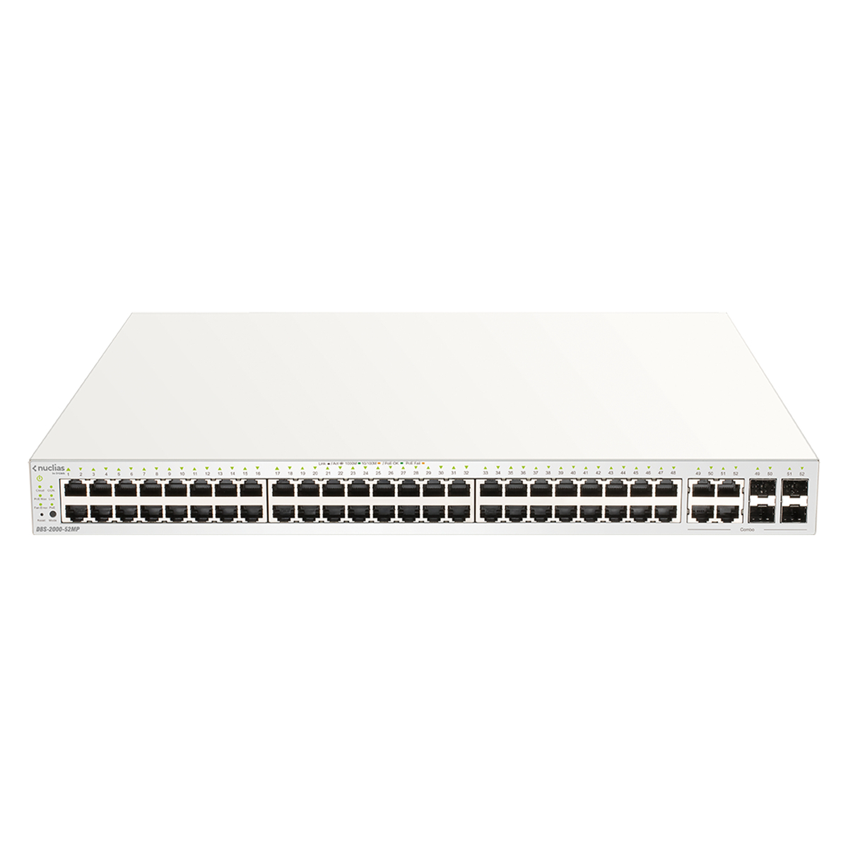 52-Port 1G PoE+ Nuclias Smart M Switch