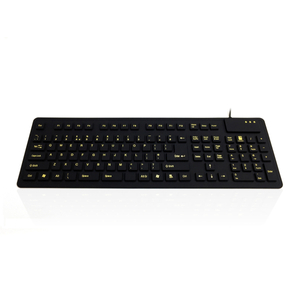 Accuratus, Full Size Flexible Silicone Keyboard