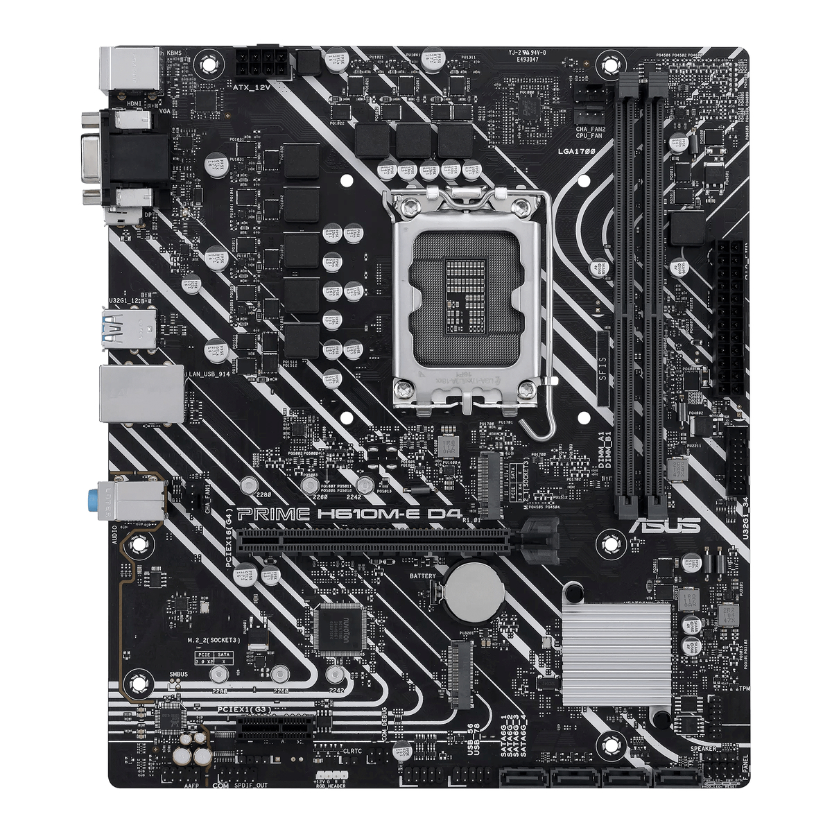 MB INT LGA1700 H610M-E D4 M-ATX