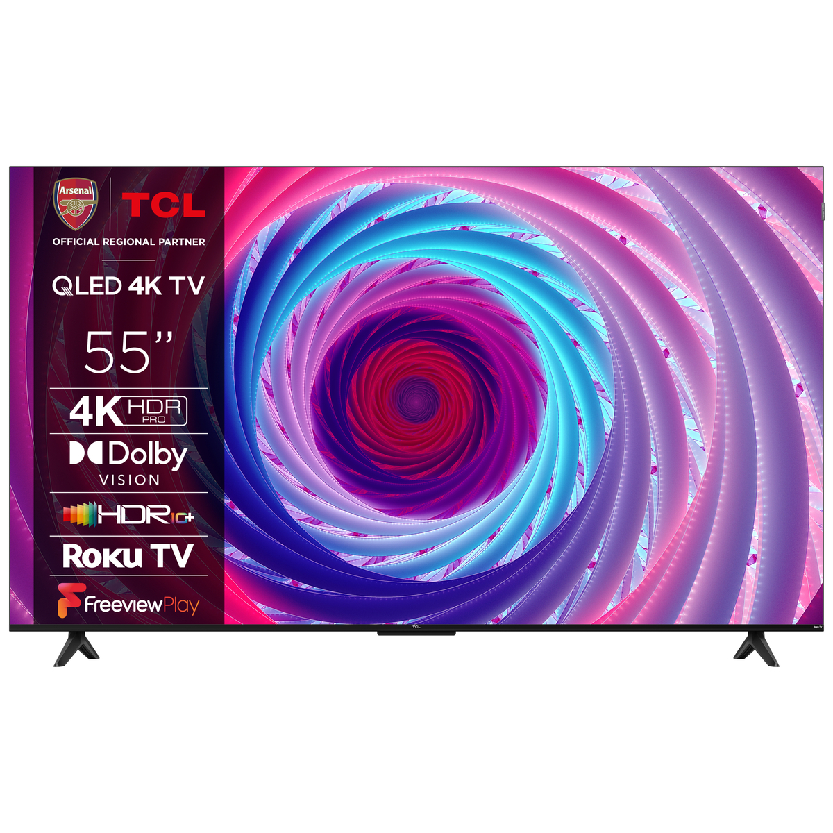 Roku TV Smart 4K Ultra HD HDR QLED 50