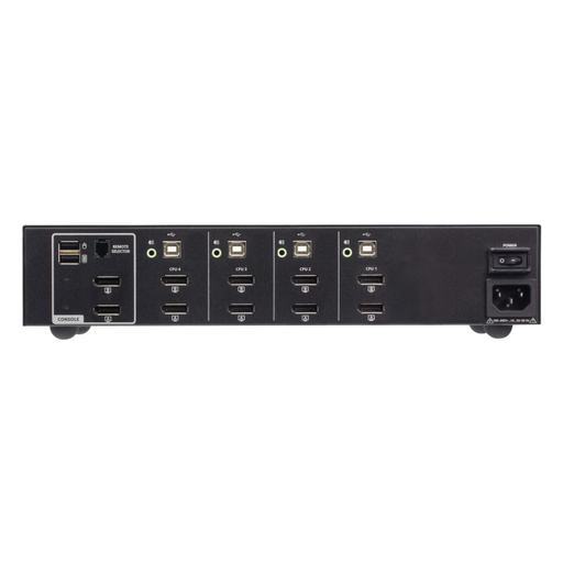 4P USB Dual DP PP4 Secure KVM