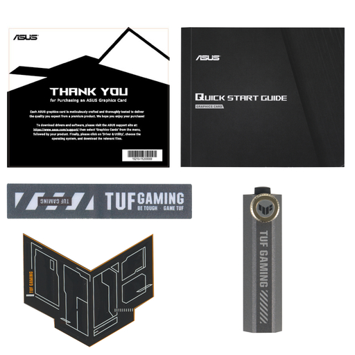 GPU AMD RX9070XT TUF GAMING OC 16G Fan