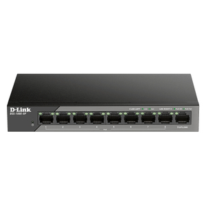 D-Link, 9-PortUnmanaged long PoE Surveillance