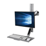 Sit-Stand Wall-Mount Thin Client Mount