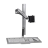 Sit-Stand Wall-Mount Thin Client Mount