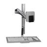 Sit-Stand Wall-Mount Thin Client Mount