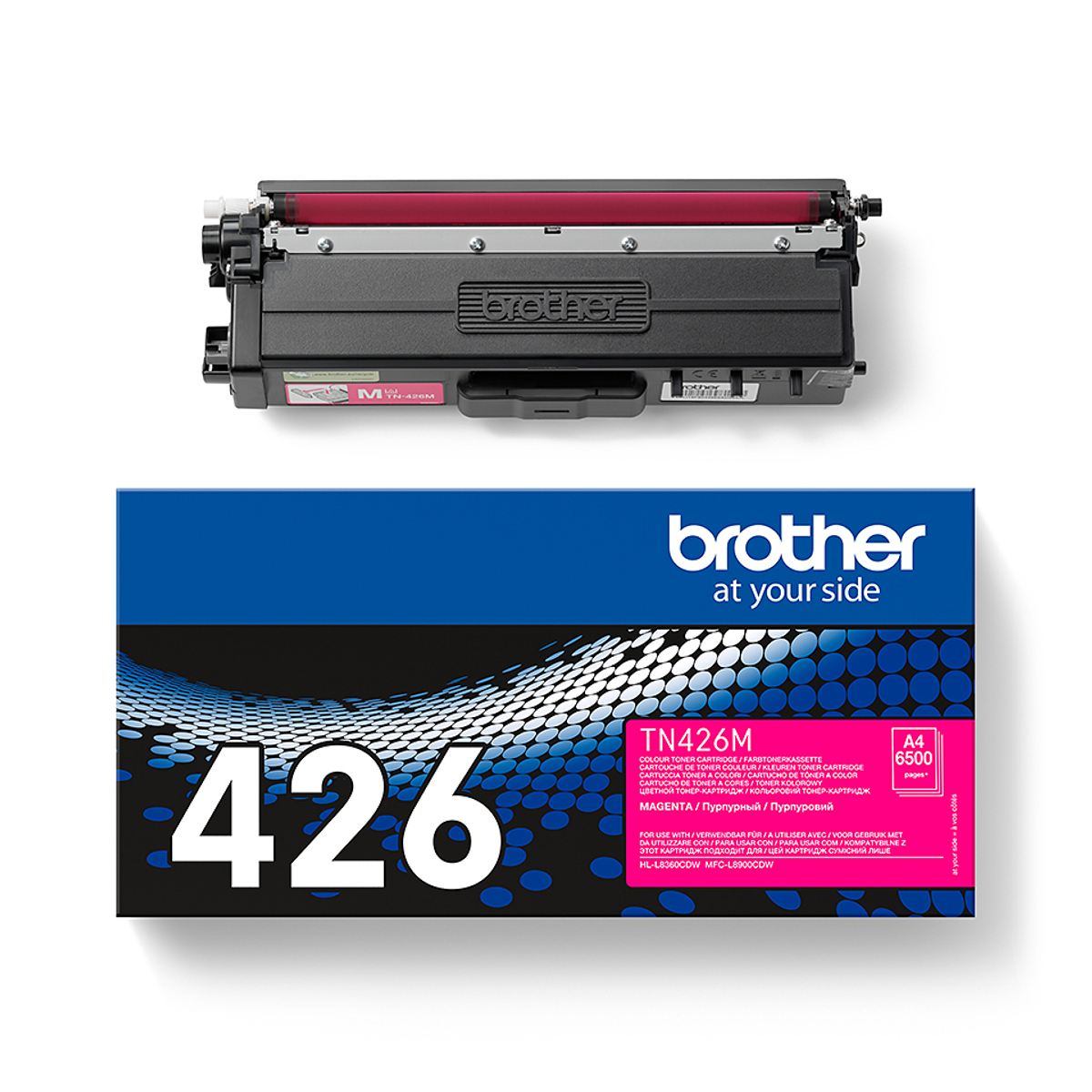 TN426Y Yellow 6.5k Pages Toner