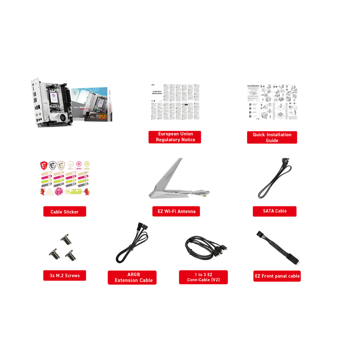 MB AMD AM5 B850I EDGE TI WIFI D5 ITX