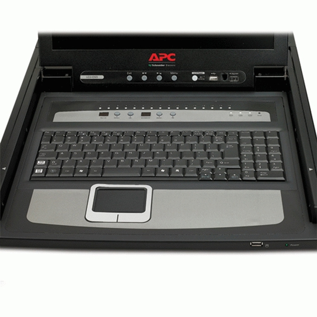 17 Rack LCD Console w/16 Pt KVM Switc