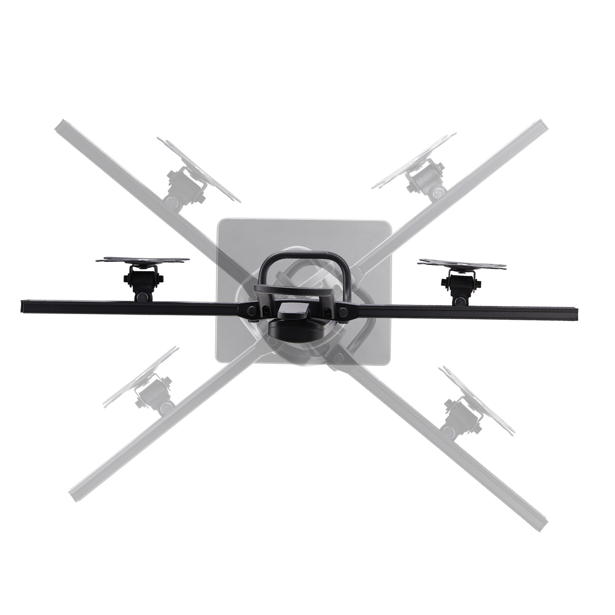 Crossbar Dual Monitor Desk Stand 27in