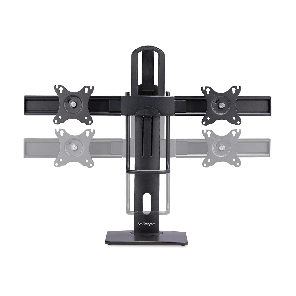 Crossbar Dual Monitor Desk Stand 27in