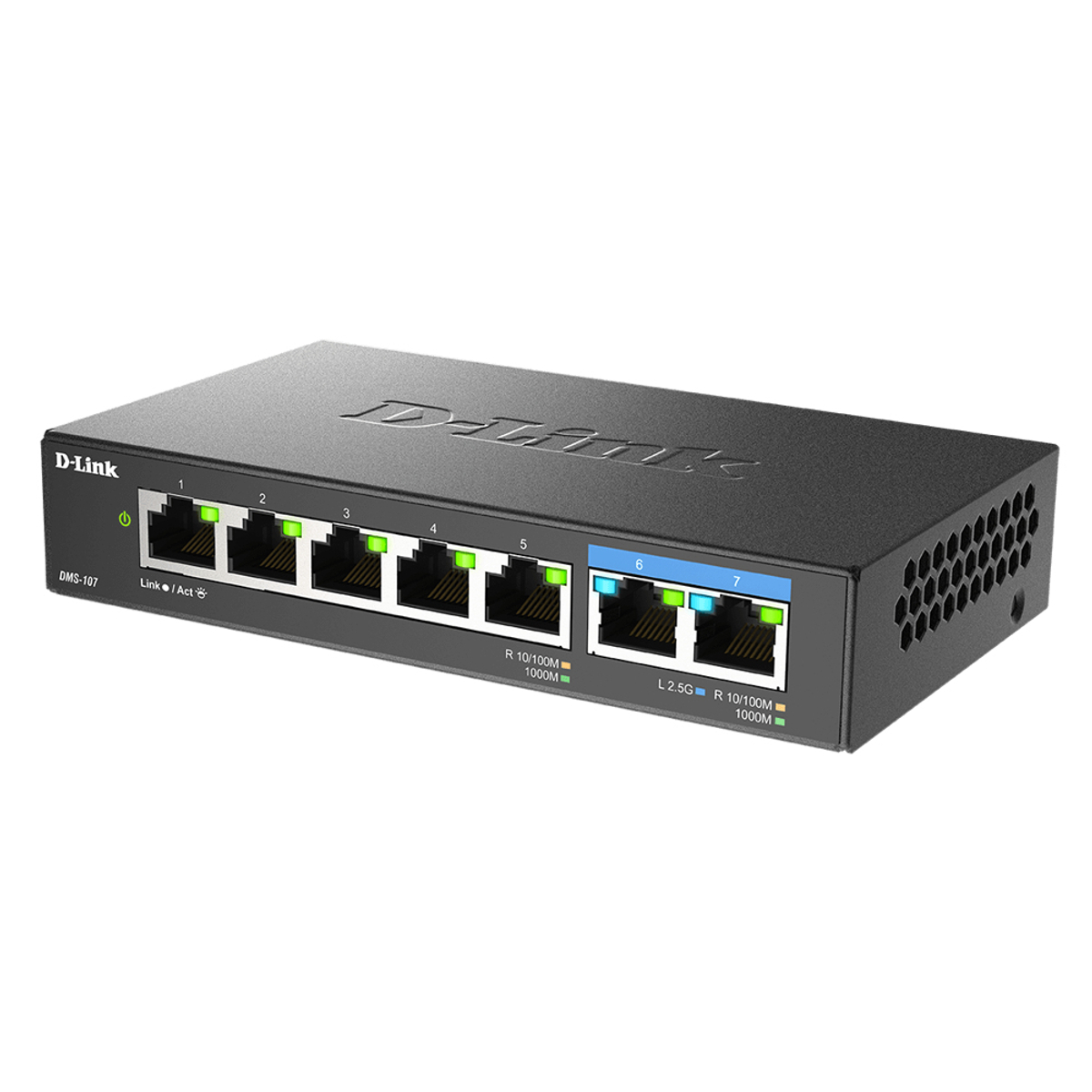 7-Port Multi-Gigabit Unmanaged Switch