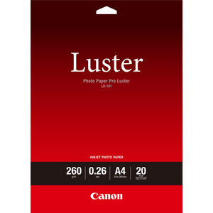 Canon, LU-101 A4 Luster Paper 20 Sheets