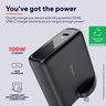 MAXO 100W USB-C CHARGER BLK - UK